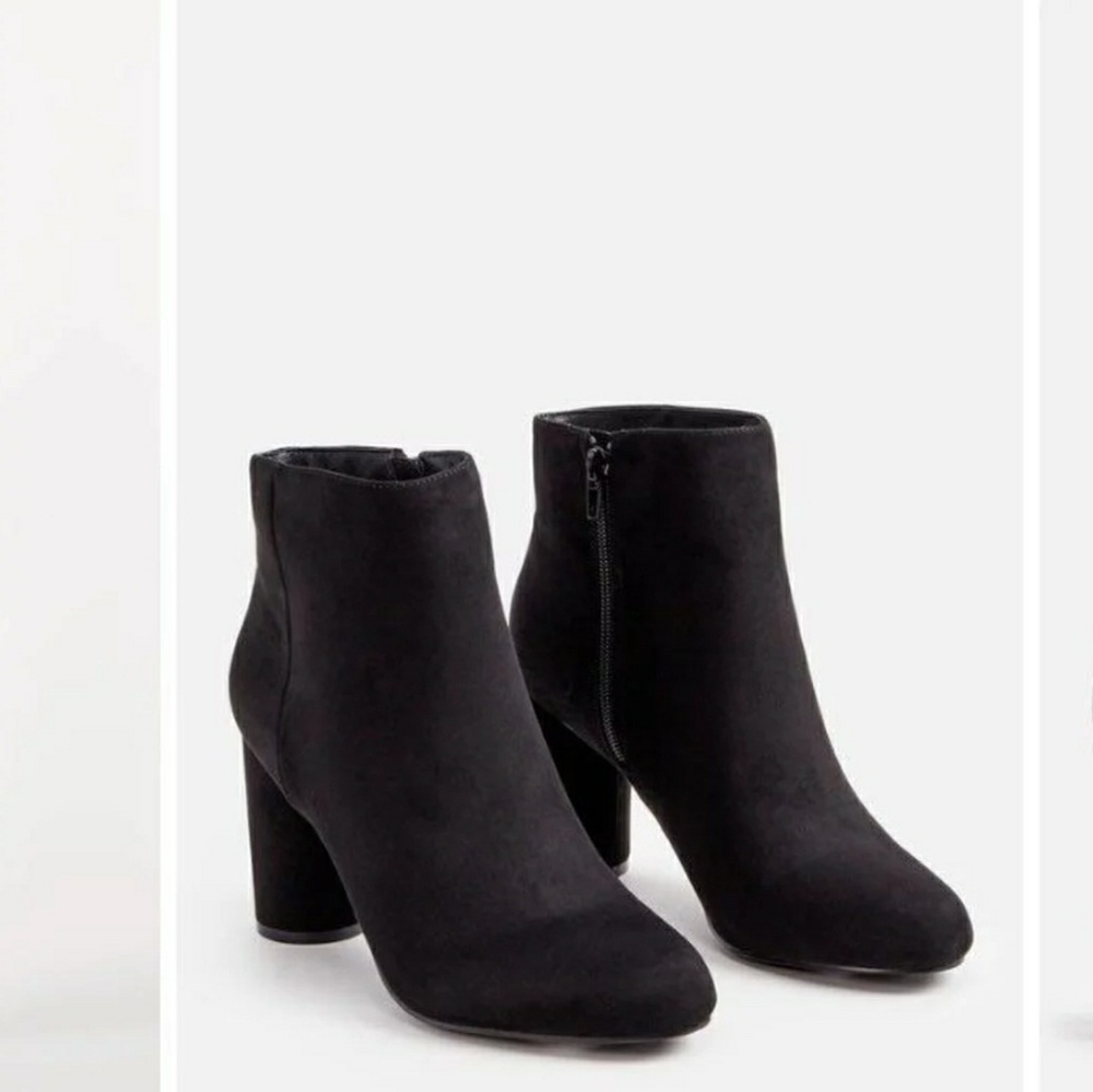 Just Fab Black Booties **FINAL PRICE**